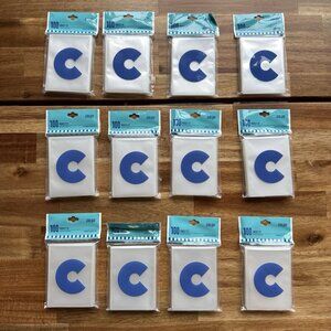 12 New Colqu Penny Trading Card Sleeves packs of 100 Each (1200 Total Sleeves)
